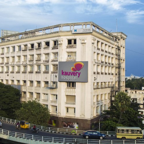 New Kauvery Hospital — Gypsum Plastering, Chennai